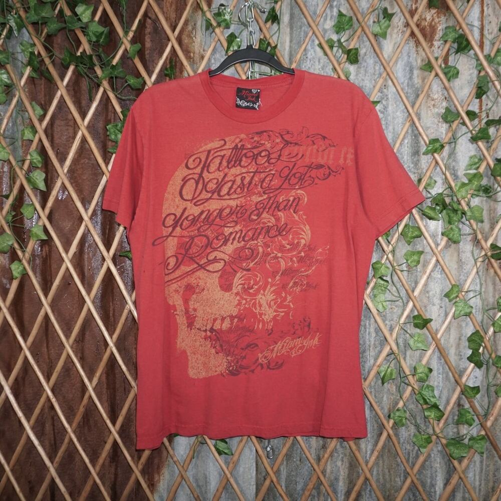 Large - Vintage Y2K Miami Ink miami inc